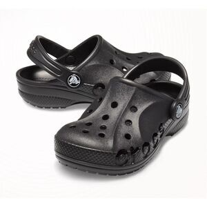 Crocs Toddler Baya Clog 207102-001 in Black. Toddler Kids Size c7. NWT!
